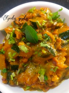 चटपटी कद्दू की सब्जी(chatpati kaddu ki sabzi recipe in hindi) रेसिपी मुख्य फोटो