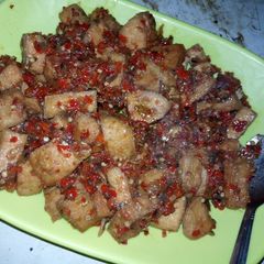 A picture of Peppered Tofu(Awara).