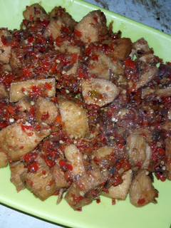 A picture of Peppered Tofu(Awara).