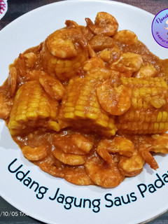 Foto resep Udang Jagung Saus Padang (Ala Crazy Crab)