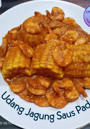 Foto resep Udang Jagung Saus Padang (Ala Crazy Crab)