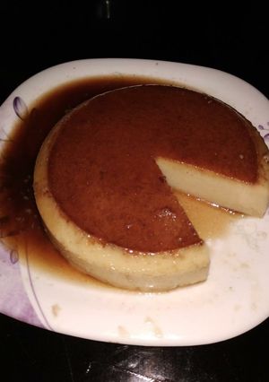 A picture of Caramel pudding.