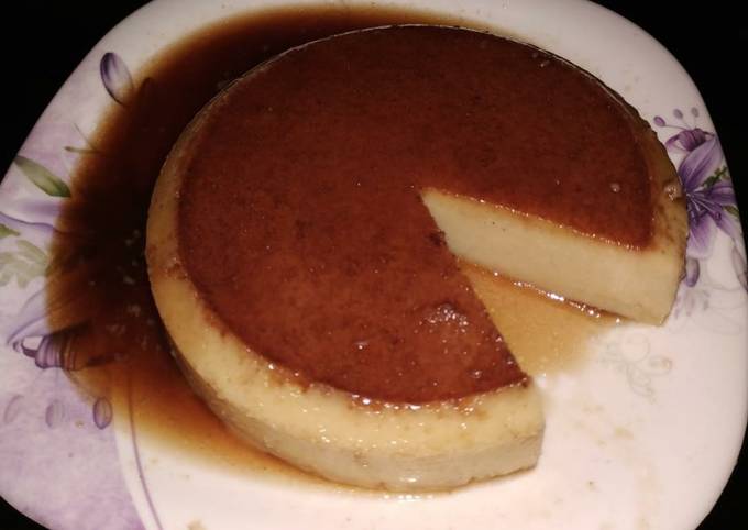 Caramel pudding