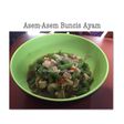 Asem-Asem Buncis Ayam