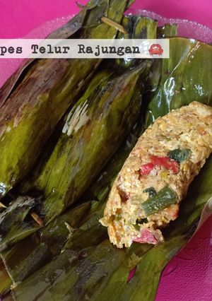 Foto resep Pepes Telur Kepiting/Rajungan 🦀