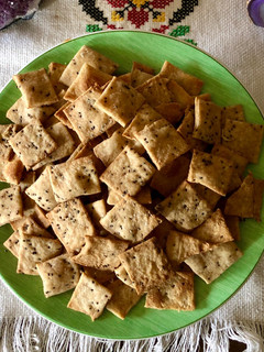 Una foto de Galletitas saladas con semilla de chía, tipo Don Satur