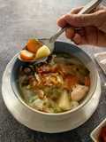 Sup Ayam ala Pak Min Klaten