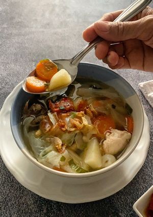 Foto resep Sup Ayam ala Pak Min Klaten
