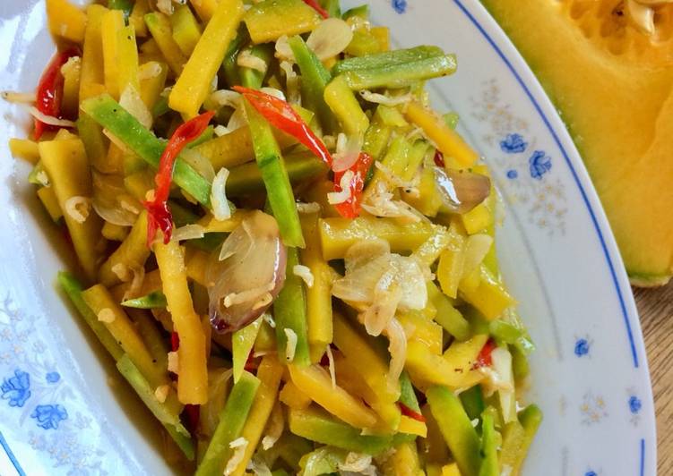 Resep Tumis Labu Kuning oleh Rany TriSuci - Cookpad