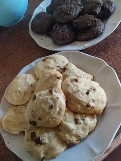 Una foto de Cookies de chocolate y con chispas
