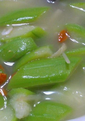 絲瓜蝦皮湯 的食譜成品照片