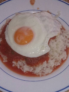 Una foto de Arroz a la cubana