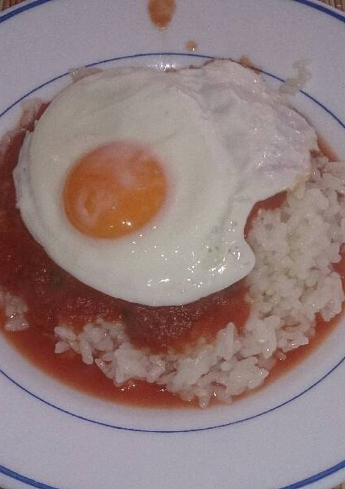 Una foto de Arroz a la cubana
