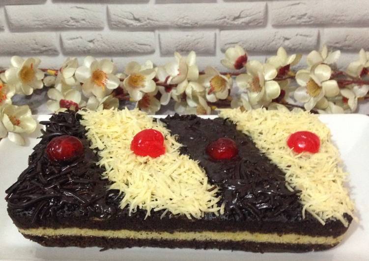 Resep Brownis kukus coklat keju oleh Hezti88 Cookpad