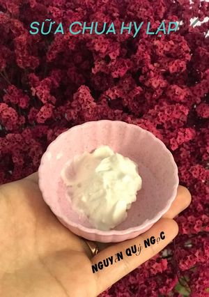 Hình của món Sữa chua Hy Lạp cho bé ăn dặm (từ 6 tháng).