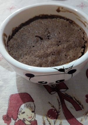 Una foto de Bizcochuelo en microondas