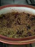 Crumble de frutos rojos