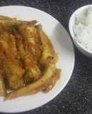 Cá mối kho nghệ