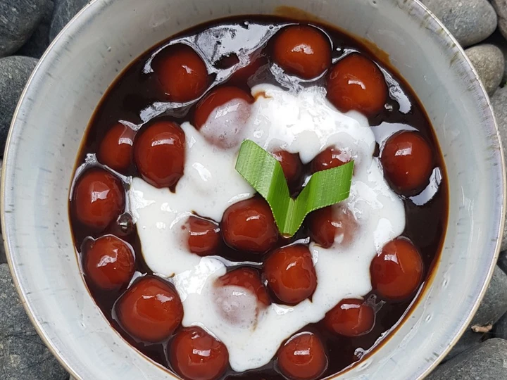 Langkah Mudah untuk Menyiapkan Resep Bubur Candil (Kolak Biji Salak) Labu Kuning Fibercreme 💛🥰🥣 yang  Bikin Ketagihan Anti Ribet, Mantap Sekali