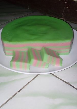 Foto resep Kue lapis tepung beras
