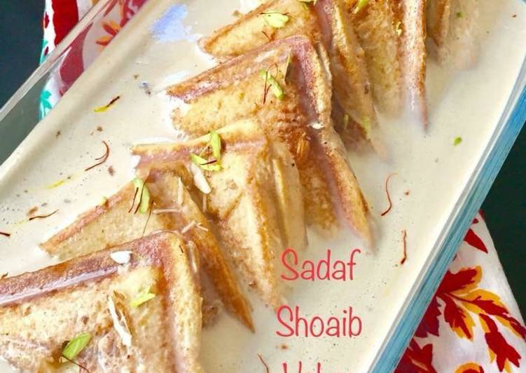 Filled shahi tukray / Sandwich shahi tukray”