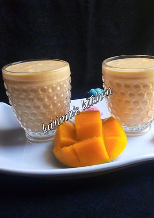 A picture of Mango smoothie.