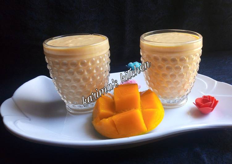 Easiest Way to Prepare Mango smoothie in 11 Minutes at Home