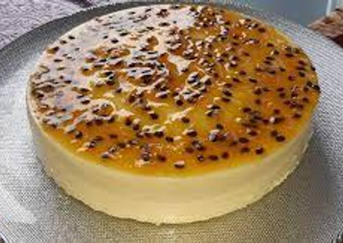 Postre de maracuyá Aprende a preparar la receta de postre de maracuyá para  cocinar en casa Receta de ???lunakatalina villamil?????- Cookpad