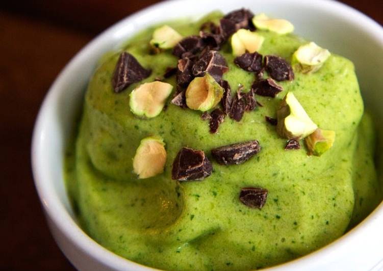Easiest Way to Prepare Any-night-of-the-week Spinach  banana                         ice -cream