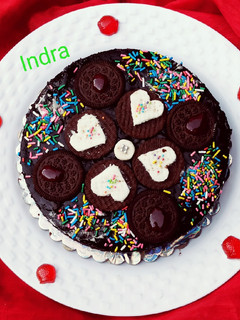 ओरियो बिस्कुट केक (Oreo Biscuit cake recipe in Hindi) रेसिपी मुख्य फोटो