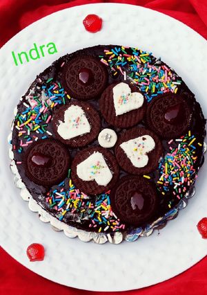 ओरियो बिस्कुट केक (Oreo Biscuit cake recipe in Hindi) रेसिपी मुख्य फोटो