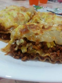 عکسی از دستور لازانیای خوشمزه من