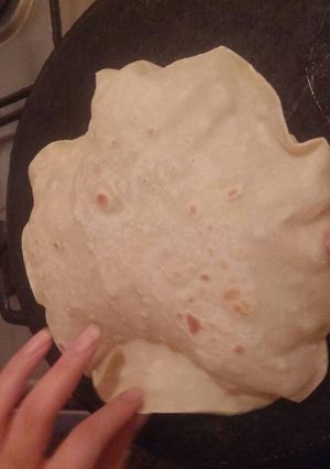 صورة لوصفة خبز الشاورما