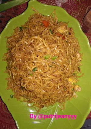 Foto resep 24. MIE GORENG JAWA telur simpel #BikinRamadanBerkesan