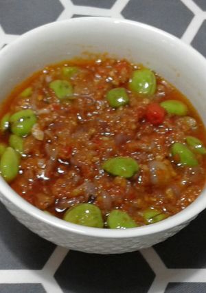 Foto resep Sambel bawang pete
