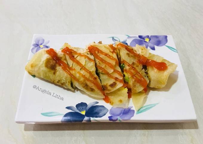 Resep Roti Canai Roti Maryam Oleh Angela Litha Cookpad