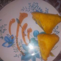 A picture of Filled bread pkoda.