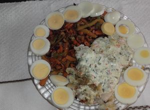 Foto principal de Filet de brotola al queso blanco/ a la plancha
