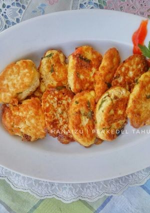 Foto resep Perkedel Tahu Keju Sayur