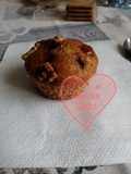 Muffin integrali noci e marmellata