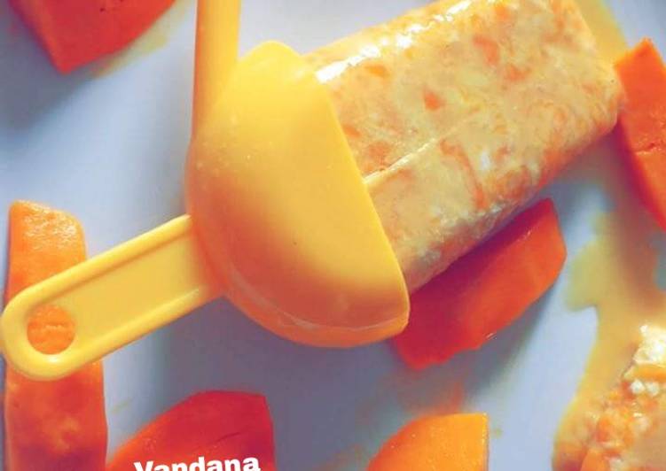 Steps to Prepare Favorite Mango Kulfi / Popsicles