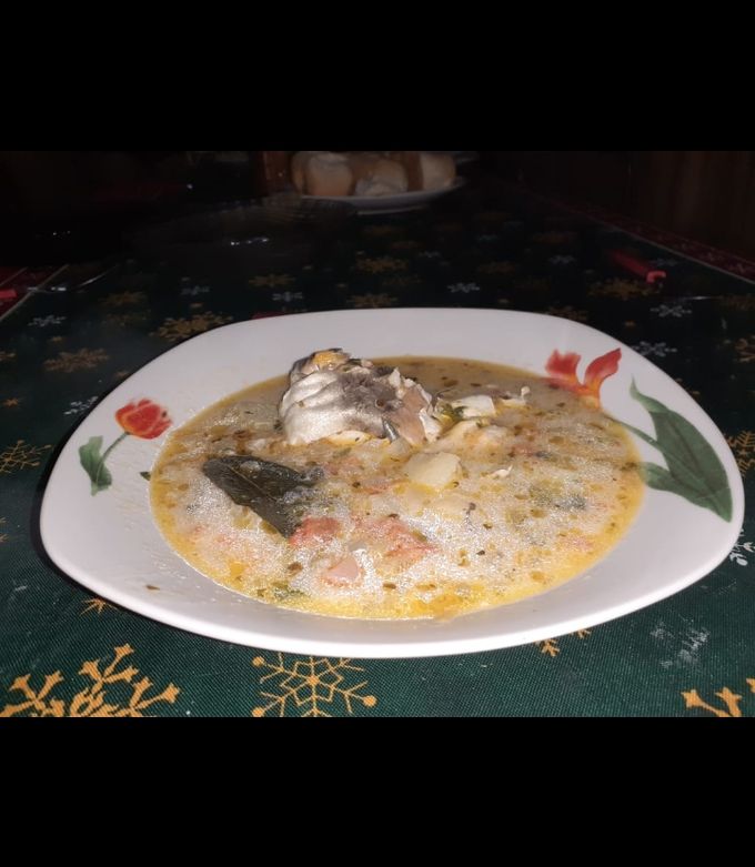Una foto de Caldo de pescado