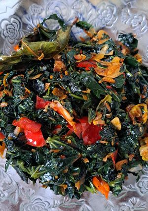 Foto resep Tumis Daun Pepaya Jepang