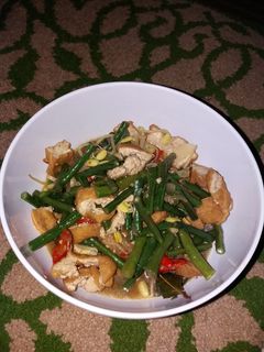 Foto resep Tumis tatukang (toge tahu kacang panjang) simple