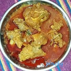 A picture of Mutton korma.