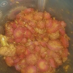 A picture of Carrots sweet pickle.