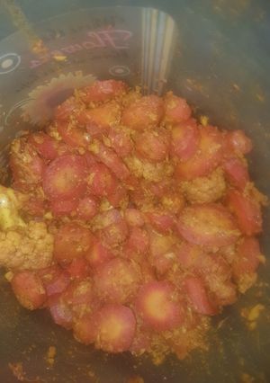 A picture of Carrots sweet pickle.