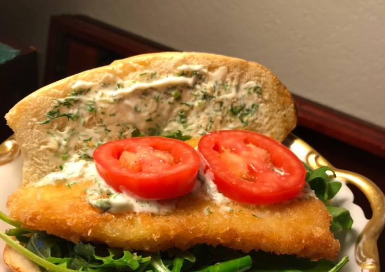 Steps to Prepare Any-night-of-the-week Shaanka Fish Sandwich