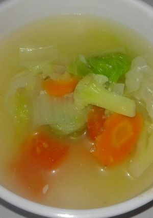Foto resep Sayur Sup Sawi Putih