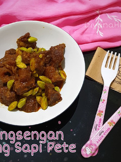 Foto resep Krengsengan Daging Sapi Pete
